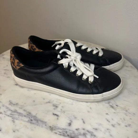 Nine West Shoes Nine West Black And Brown Sneakers With Size